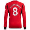 Manchester United B. Fernandes 8 Hjemme 23-24 - Herre Langermet Fotballdrakt